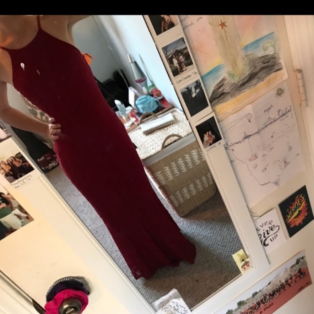 Red Lacey dress